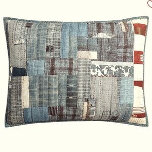 🇺🇸Pottery Barn🇺🇸1 Americana Flag Reversible Standard Quilted Sham ONLY